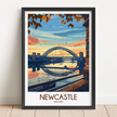 Newcastle Minimalist Wall Art