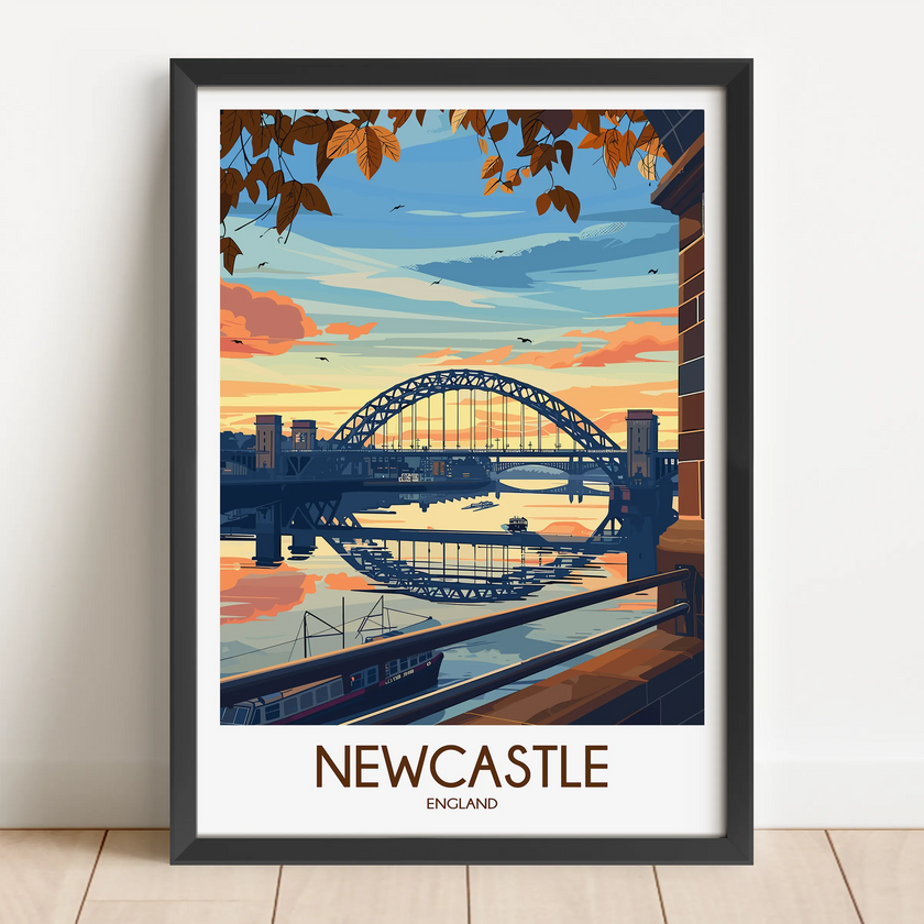 Newcastle Minimalist Wall Art