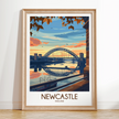 Newcastle Scenic Landscape Art