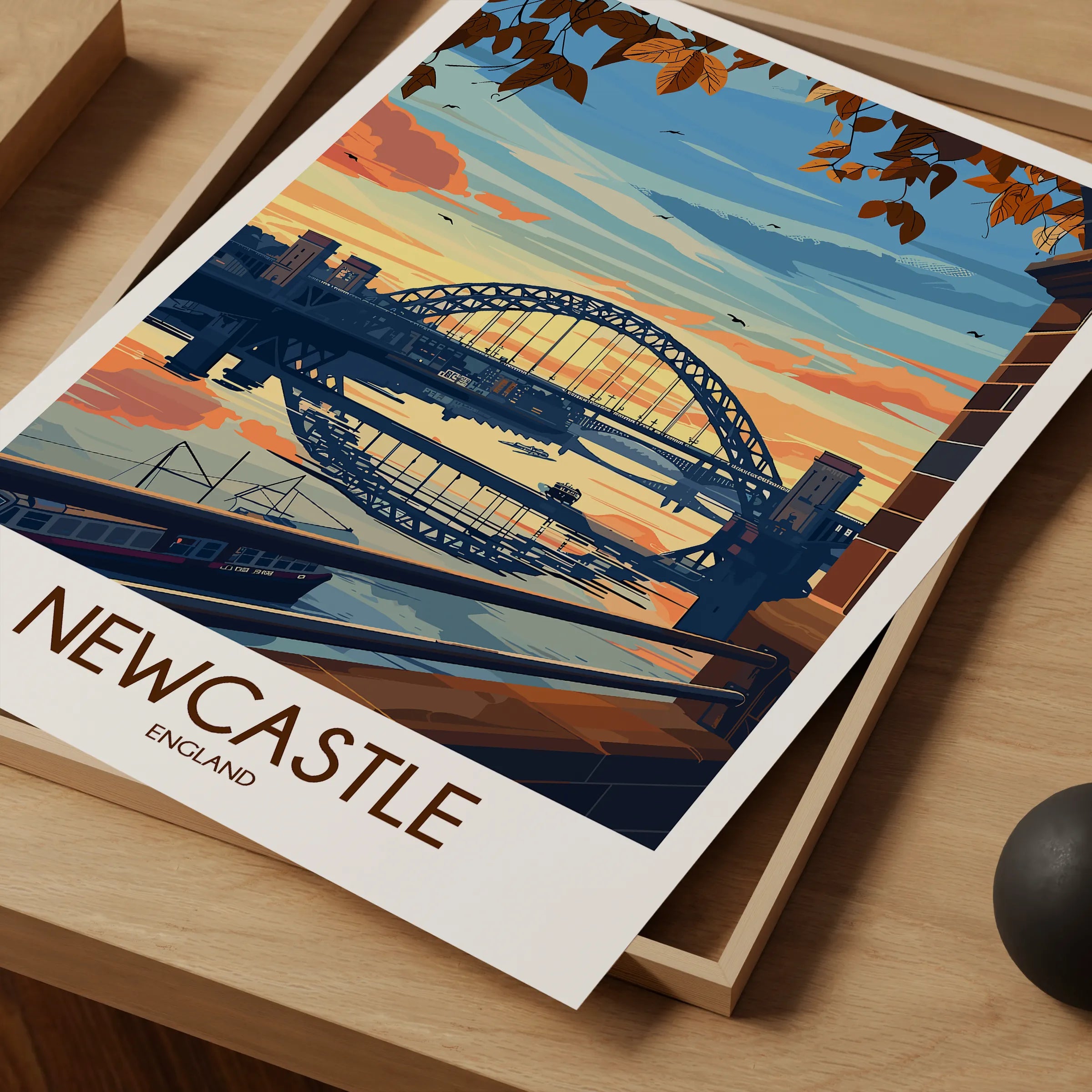 Newcastle Souvenir Poster Print
