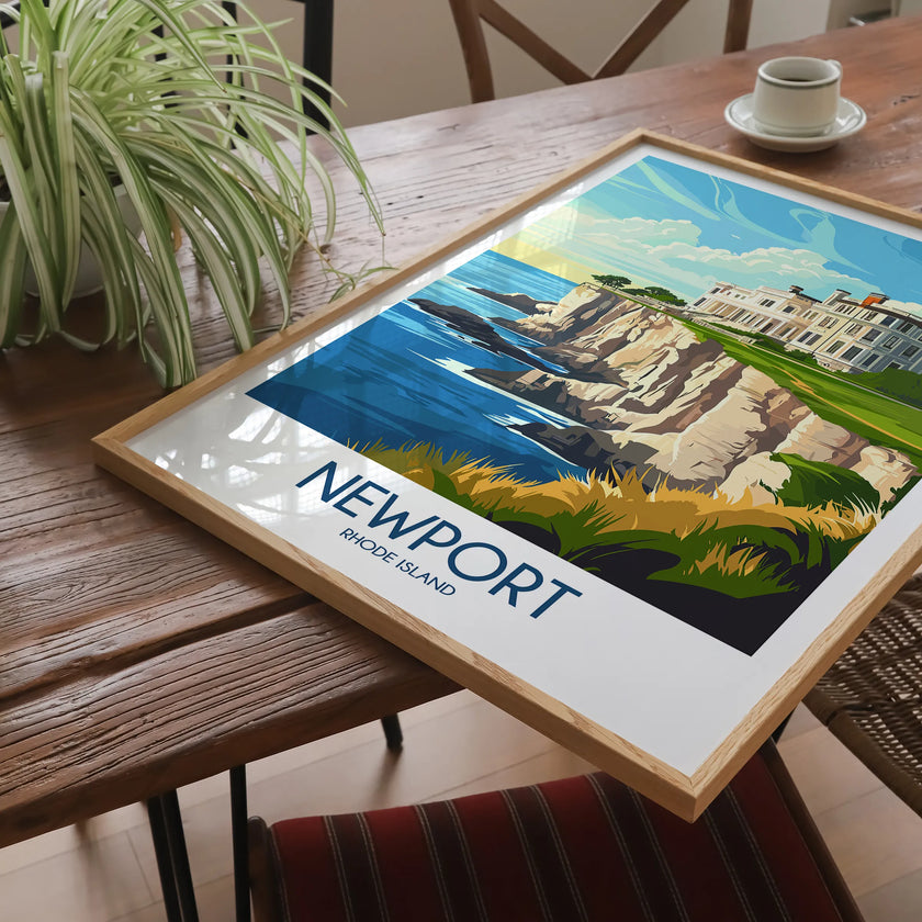Newport Souvenir Poster Print