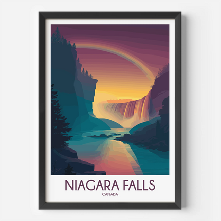 Niagara Falls Destination Art Gift