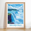 Niagara Falls Minimalist Wall Art