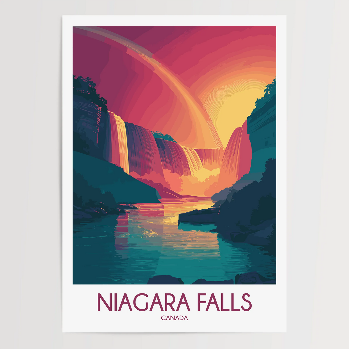 Niagara Falls Travel Memory Gift