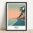 Nice Destination Art Gift