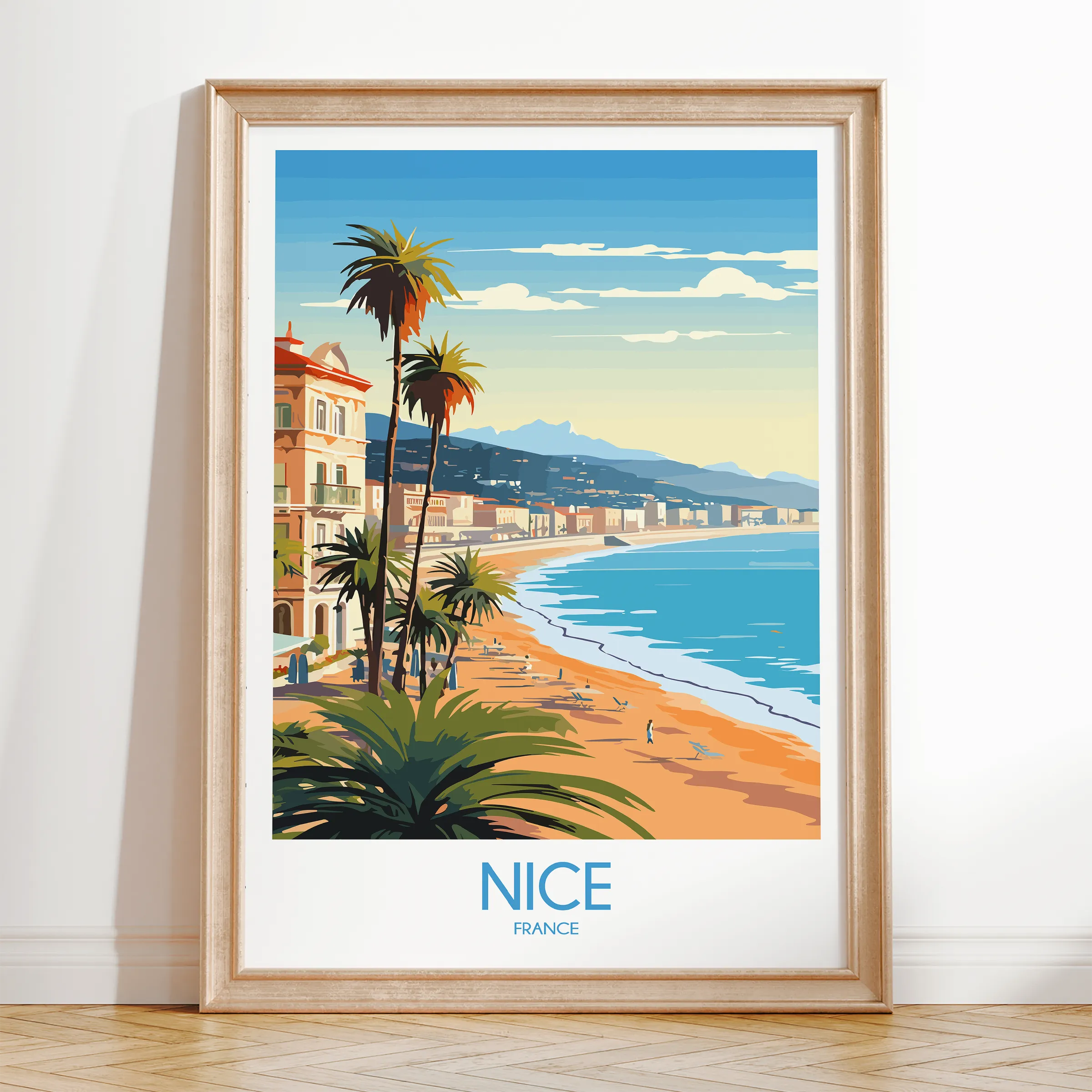 Nice Modern Travel Poster