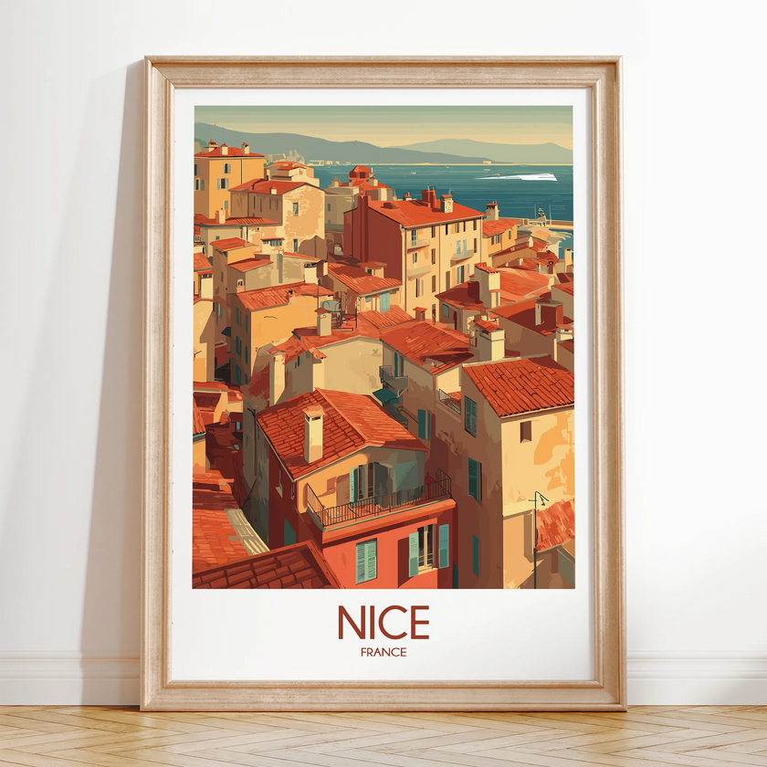Nice Modern Travel Poster