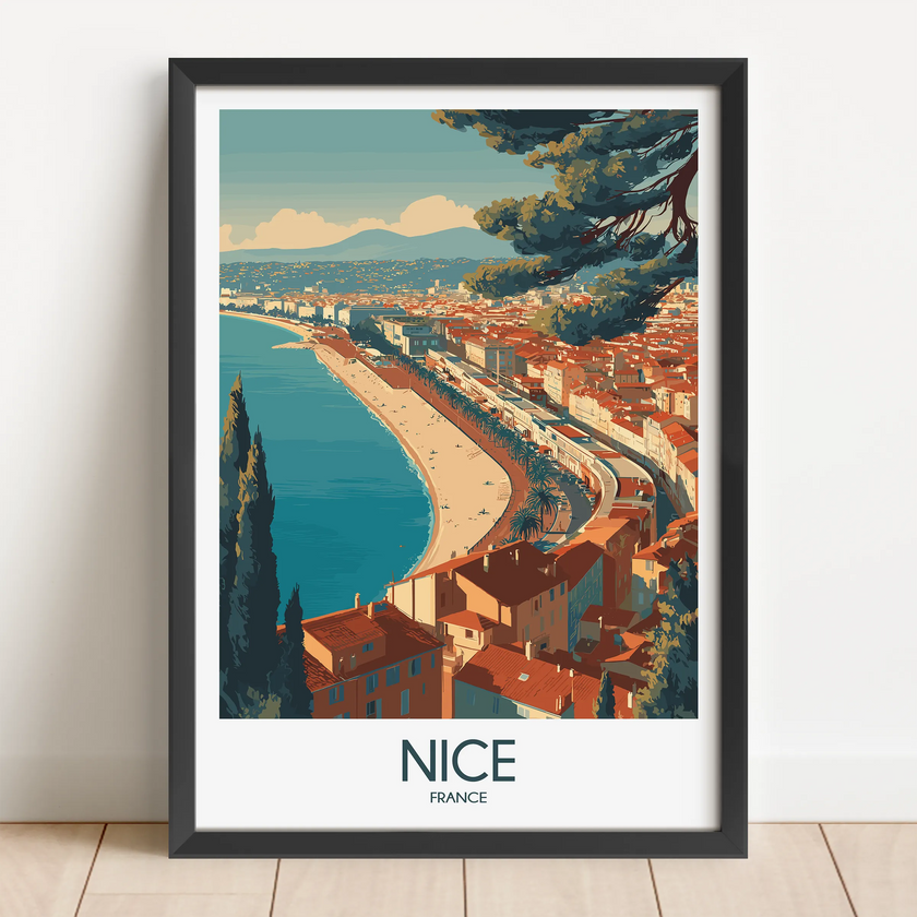 Nice Modern Travel Poster