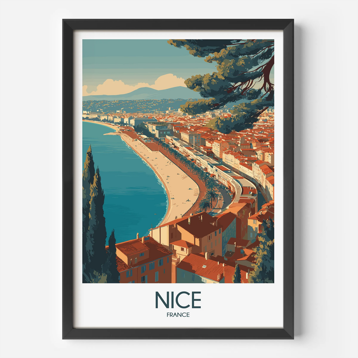 Nice Retro Travel Illustration