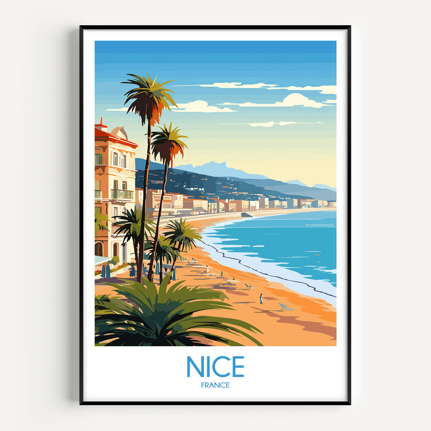 Nice Retro Travel Illustration