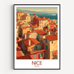 Nice Retro Travel Illustration