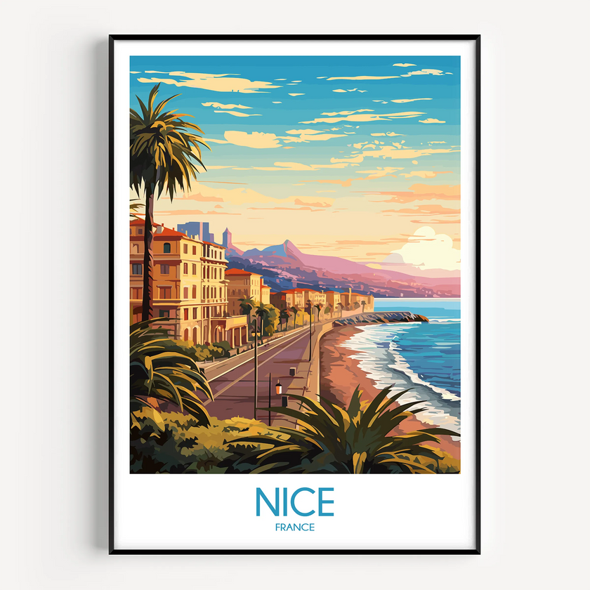 Nice Retro Travel Illustration
