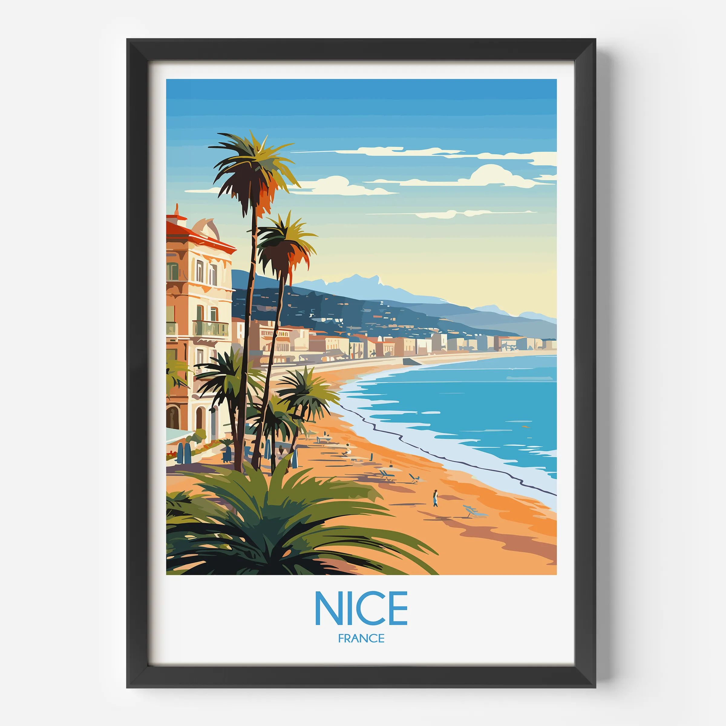 Nice Souvenir Poster Print