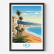 Nice Souvenir Poster Print