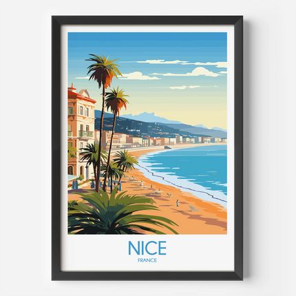 Nice Souvenir Poster Print