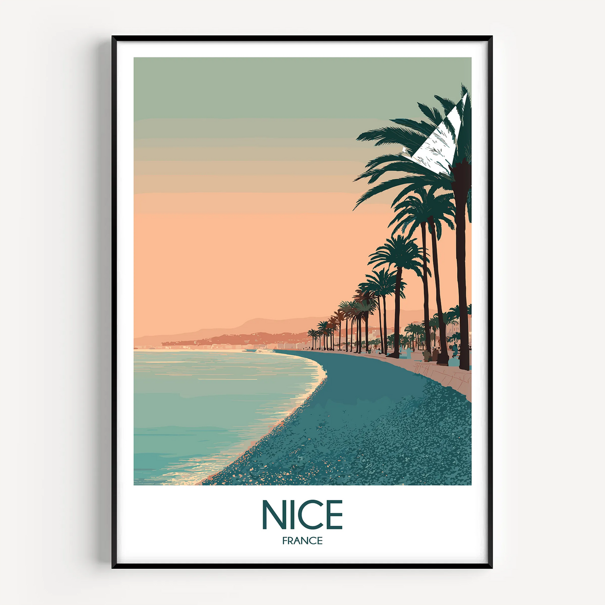 Nice Souvenir Poster Print