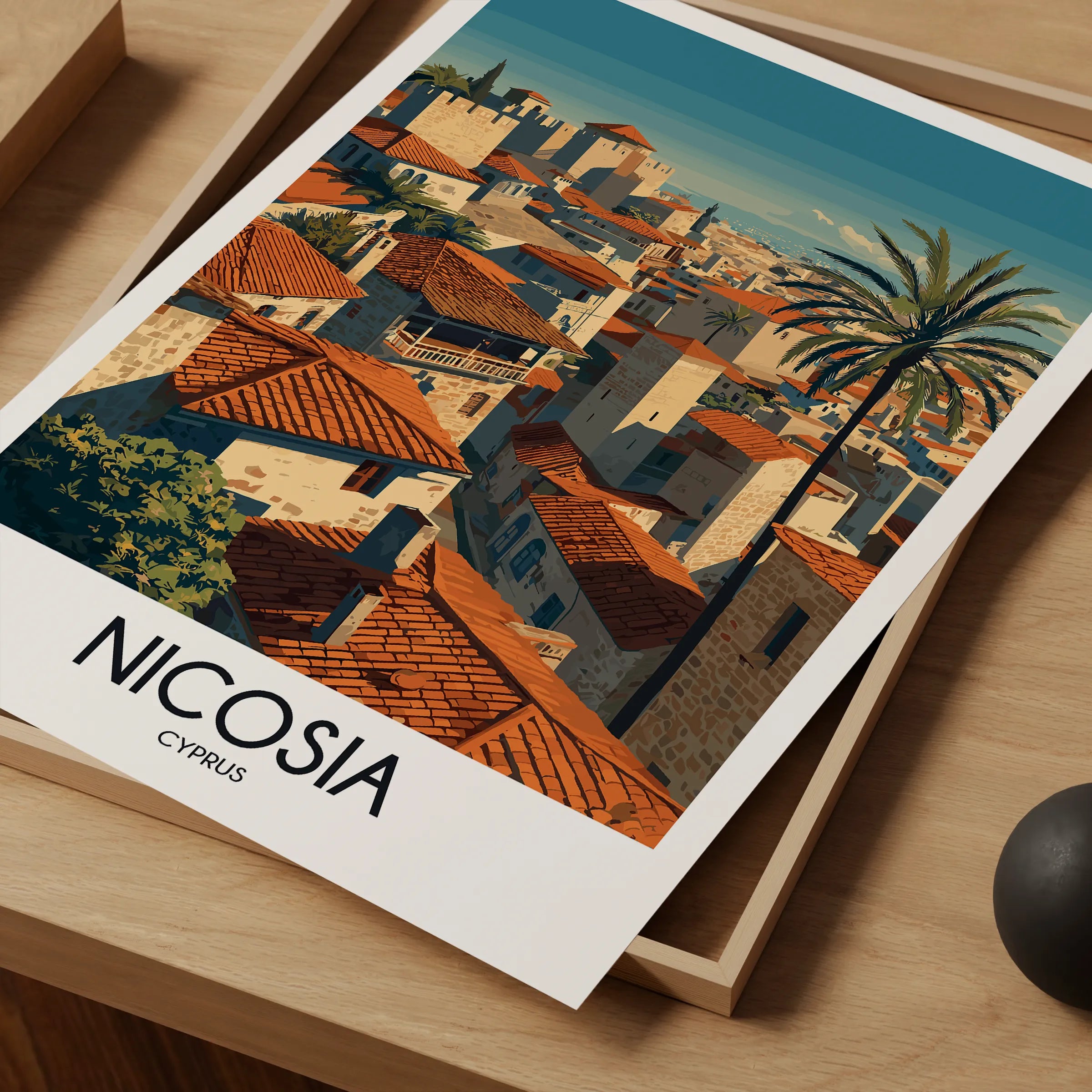 Nicosia Destination Art Gift
