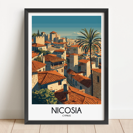 Nicosia Minimalist Wall Art