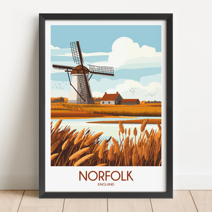 Norfolk Destination Art Gift