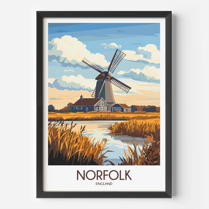 Norfolk Destination Art Gift