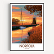 Norfolk Destination Art Gift