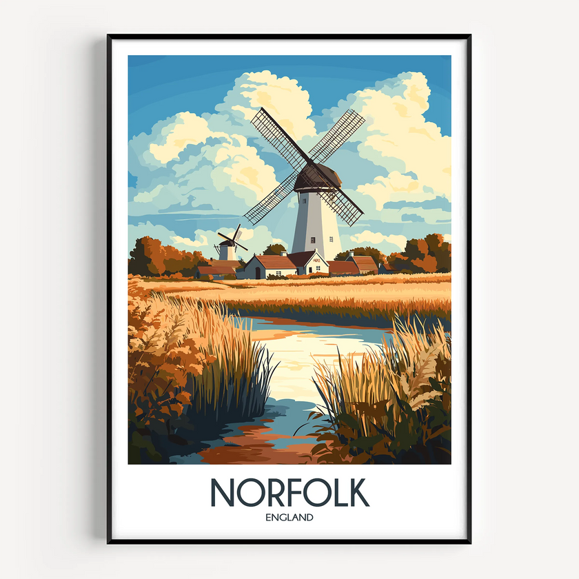 Norfolk Gallery Quality Print