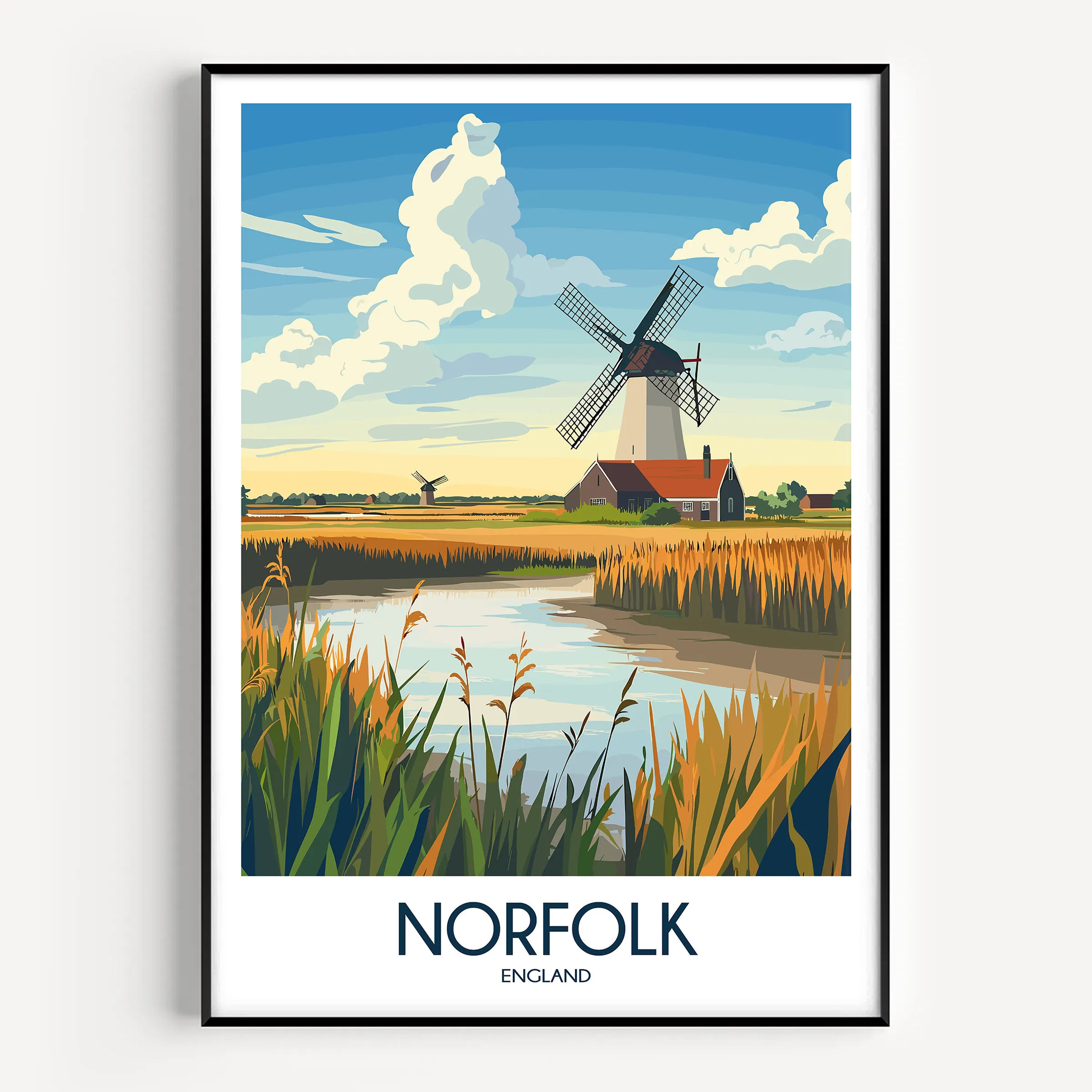 Norfolk Gallery Quality Print