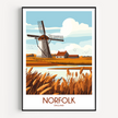 Norfolk Minimalist Wall Art