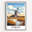 Norfolk Minimalist Wall Art
