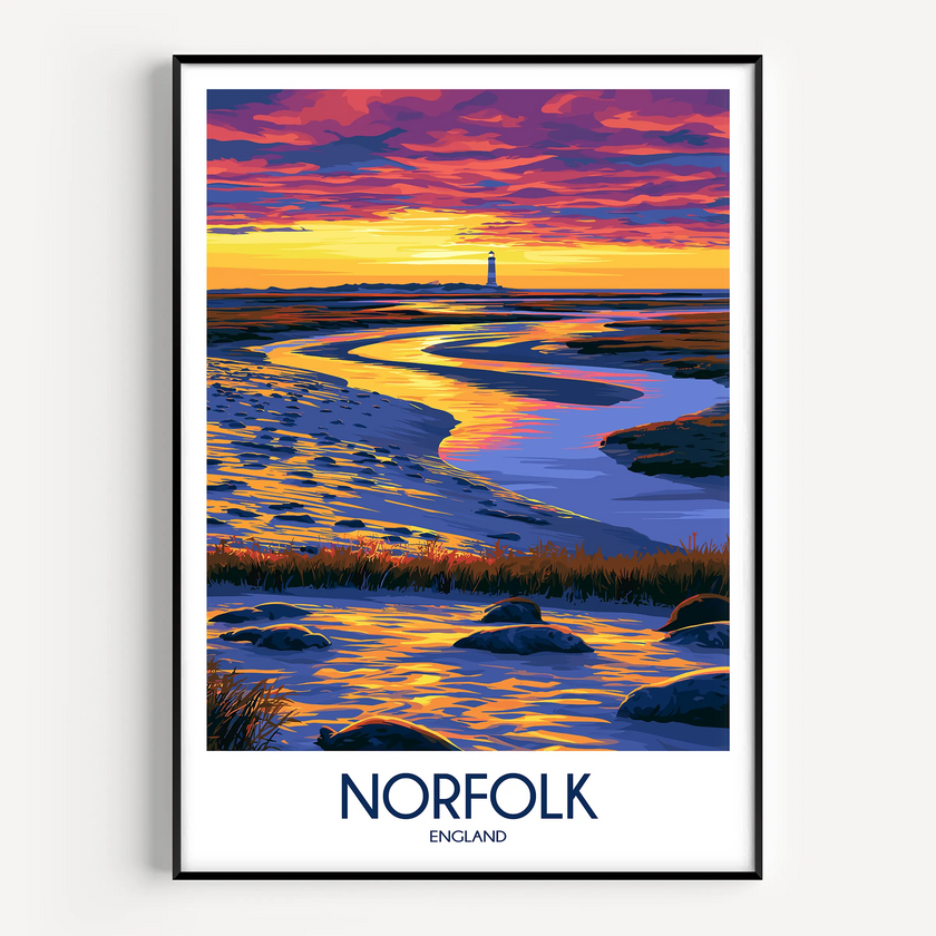 Norfolk Minimalist Wall Art