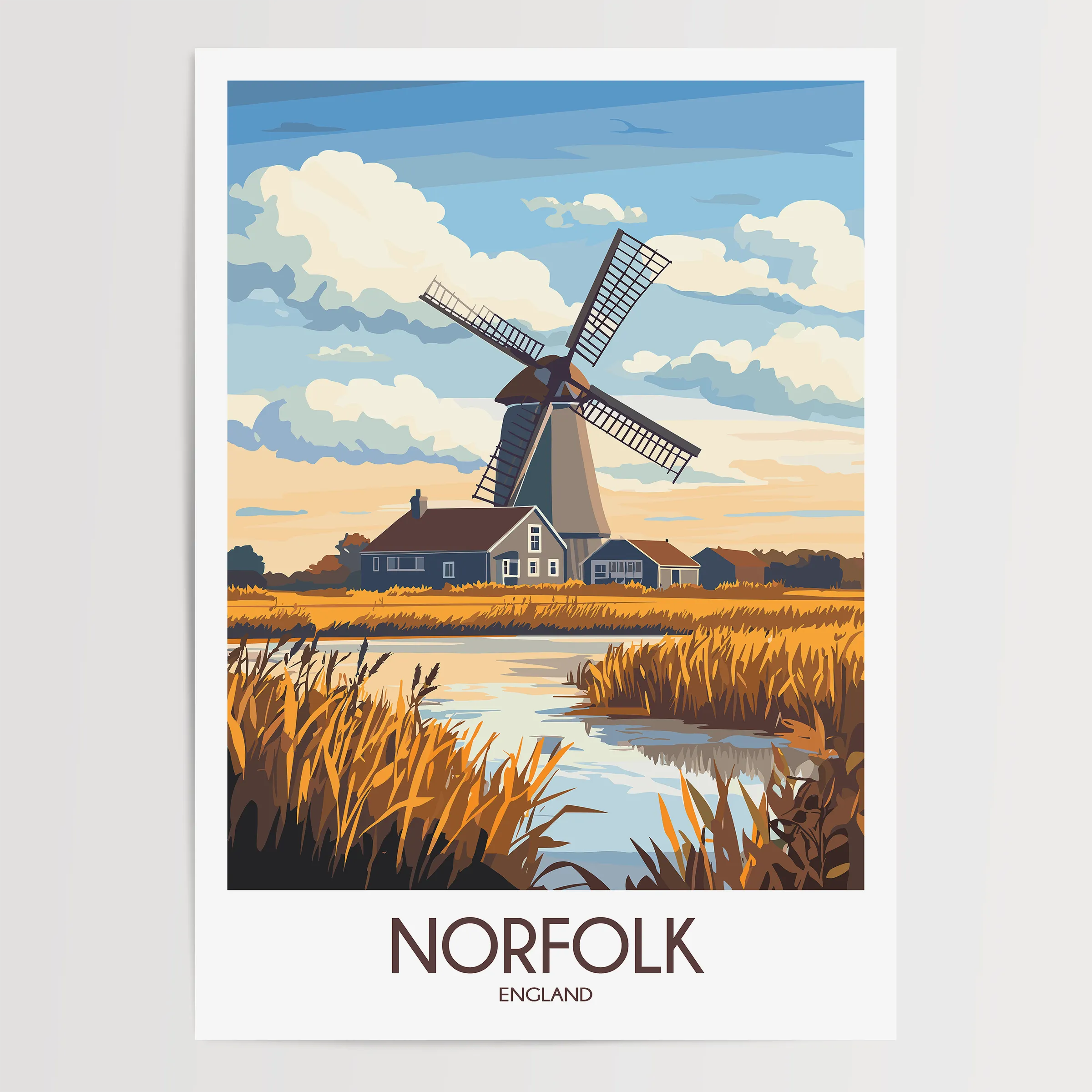 Norfolk Travel Memory Gift