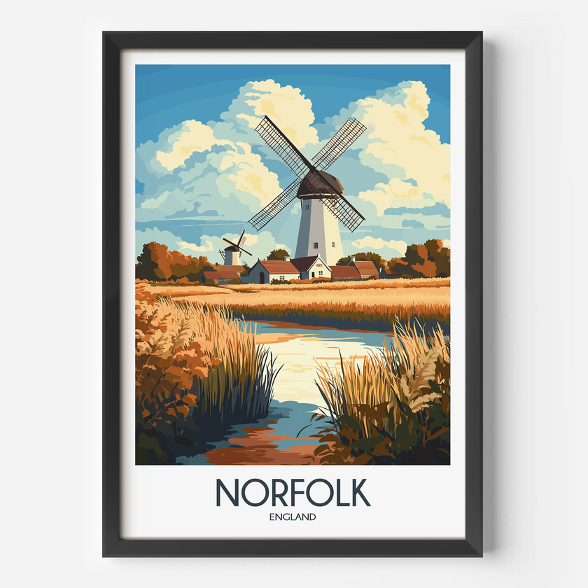 Norfolk Travel Memory Gift