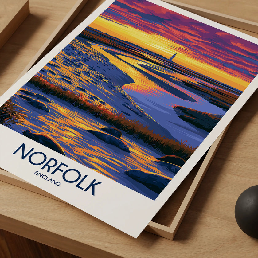 Norfolk Vintage Style Print