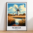 Norfolk Vintage Style Print