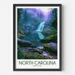 North Carolina Destination Art Gift