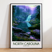 North Carolina Modern Travel Poster
