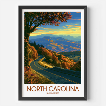 North Carolina Travel Memory Gift