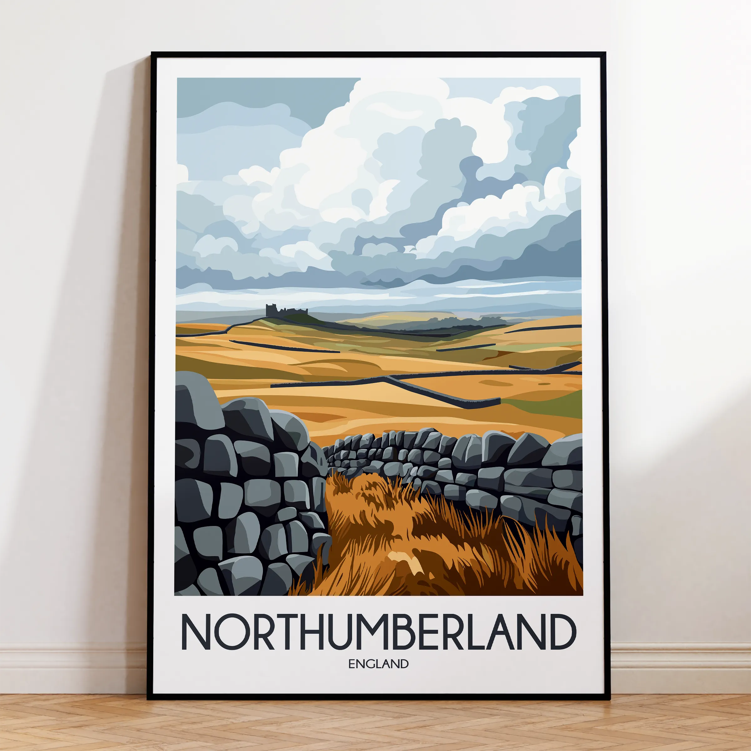 Northumberland Destination Art Gift