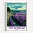 Northumberland Destination Art Gift