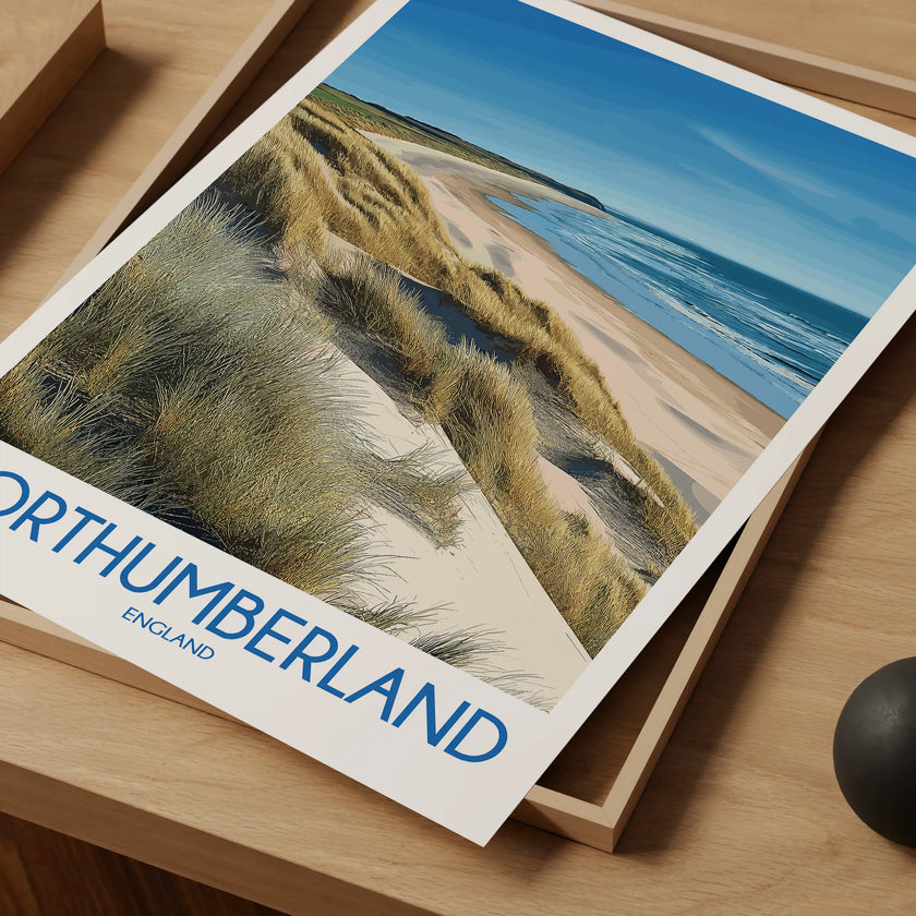 Northumberland Minimalist Wall Art