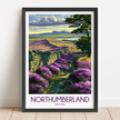 Northumberland Minimalist Wall Art