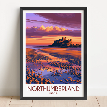 Northumberland Minimalist Wall Art
