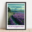 Northumberland Minimalist Wall Art