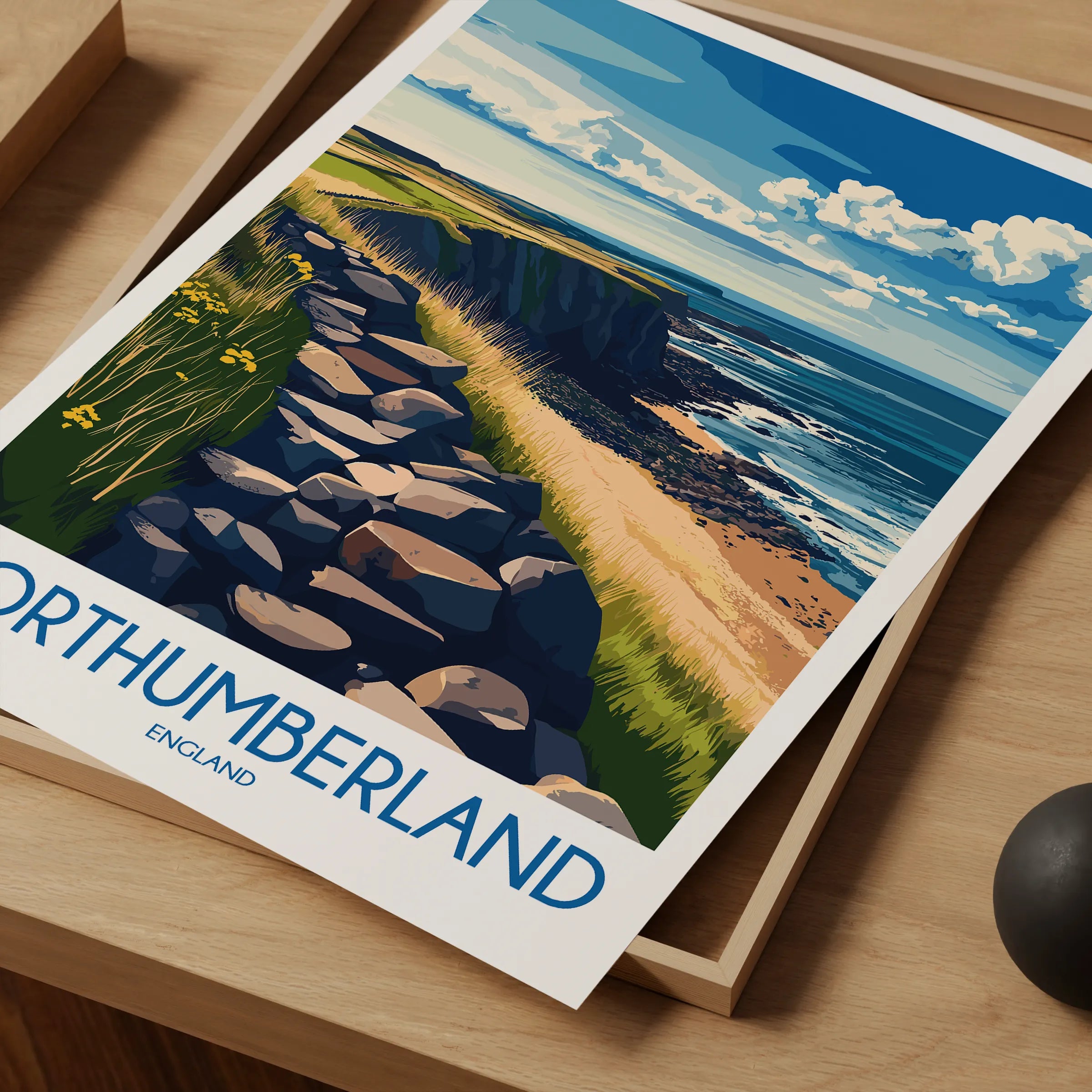 Northumberland Scenic Landscape Art