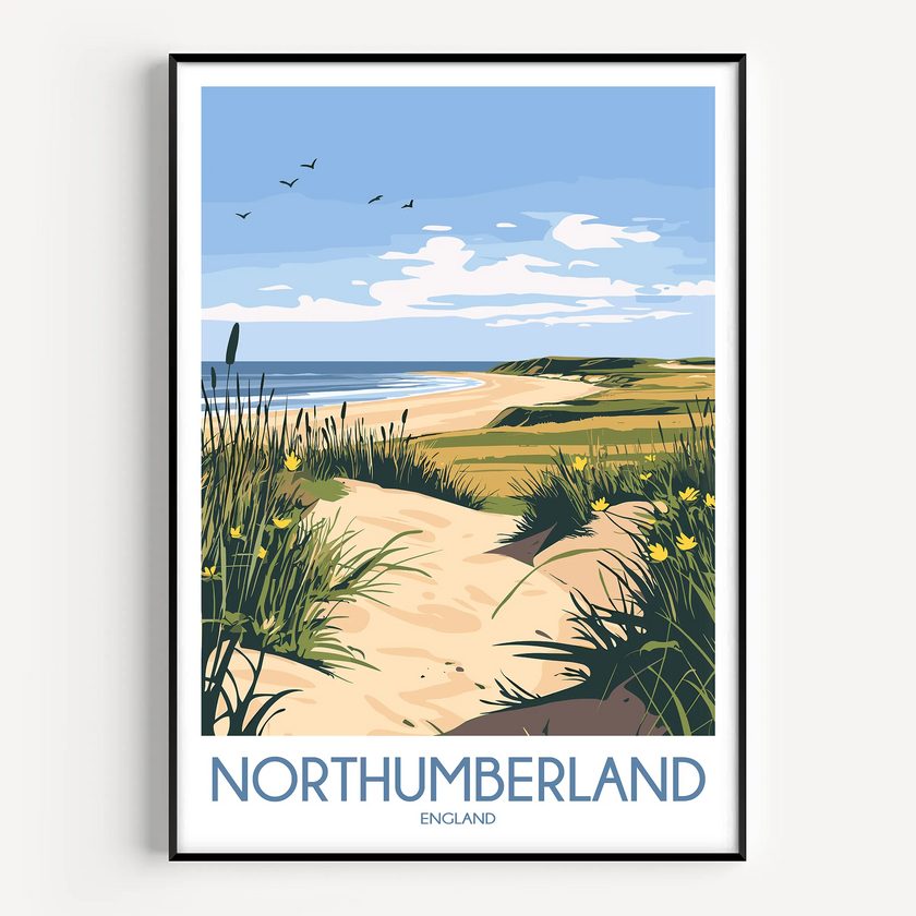 Northumberland Scenic Landscape Art