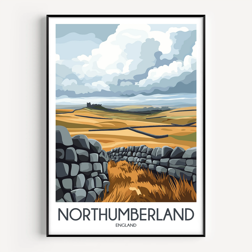 Northumberland Scenic Landscape Art