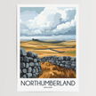 Northumberland Souvenir Poster Print
