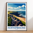 Northumberland Souvenir Poster Print