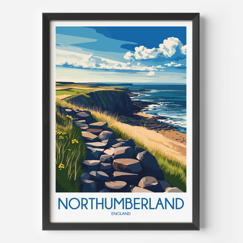 Northumberland Travel Memory Gift