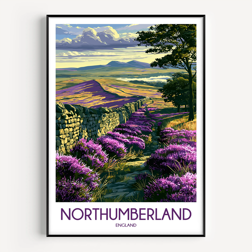 Northumberland Travel Memory Gift